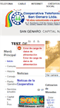 Mobile Screenshot of cooptelsangenaro.com.ar